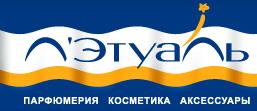 логотип сеть магазинов парфюмерии и косметики Л`Этуаль Летуаль
